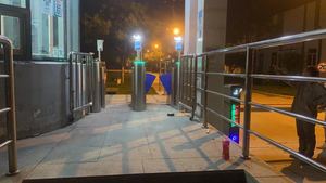 陈塘电厂门禁道闸车牌识别人脸识别系统